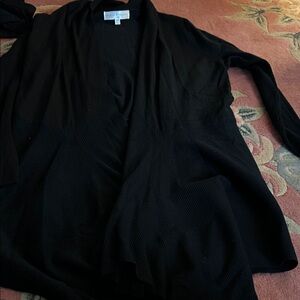 Chelsea & Theodore Black Cardigan Sweater